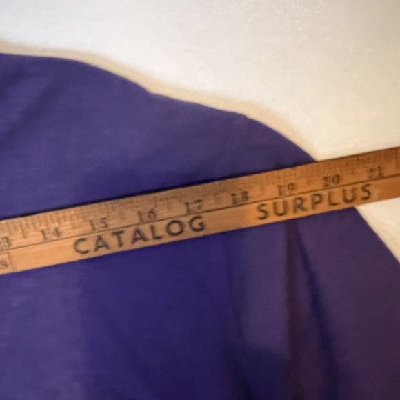 DKNY Jeans T-Shirt Mens Large Purple Crew Neck Stretch Short Sleeves - Picture 3 of 9